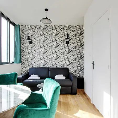 Appartement Cosy - 2p - Parc De Belleville Parijs
